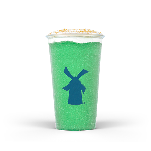 Blended Glacier Peak Rebel Energy Drink Blue Raspberry & Vanilla w/ Soft Top & Raw Sugar