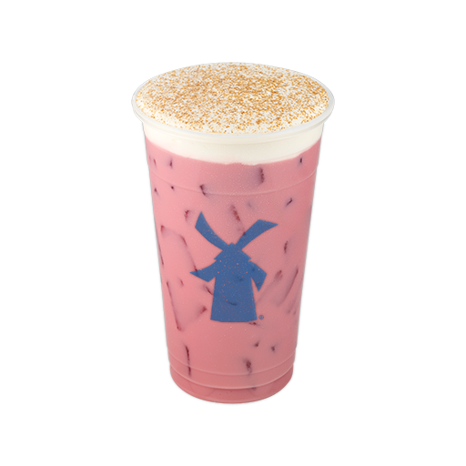 Chai Tea, Cherry & 2% Milk w/ Soft Top® & Cinnamon Sprinks