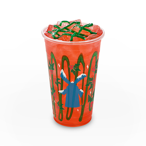 Raspberry & Pomegranate w/ a Festive Glitter Glaze