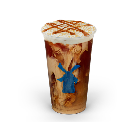Pumpkin & Salted Caramel w/ Cream, Soft Top®, Pumpkin Drizzle & Raw Sugar Sprinks