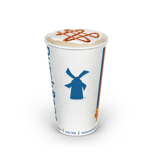 Espresso, Cookie Butter Flavor and Swirl Breve (Half-and-Half) w/ Soft Top® and Cookie Butter Drizzle